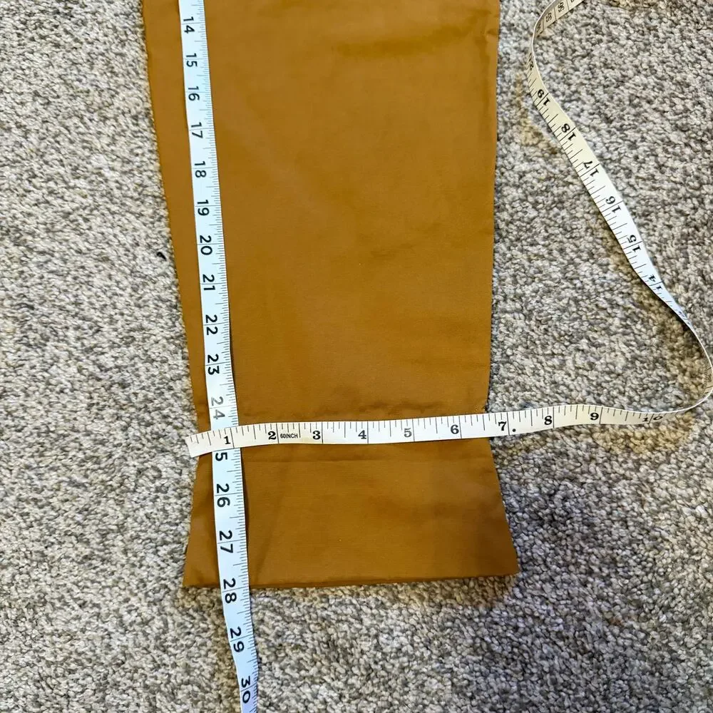 Elizabeth and James Paper Bag Trouser Pants Brown Size 4 - Picture 7 of 7